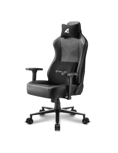 Silla gaming sharkoon skiller sgs30 negro blanco 165º