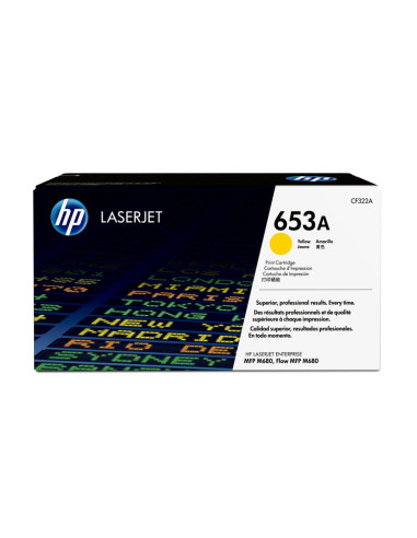 Toner hp 653a amarillo