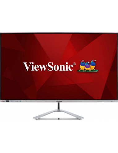 Monitor viewsonic 31.5pulgadas vx3276 - 2k - mhd - 2 slim -  ips -  wqhd - x2 hdmi -  dp -  mdp