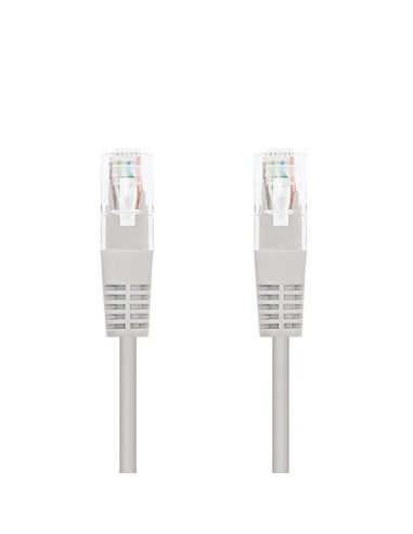 Latiguillo cable red utp cat5e rj45 nanocable 1m gris