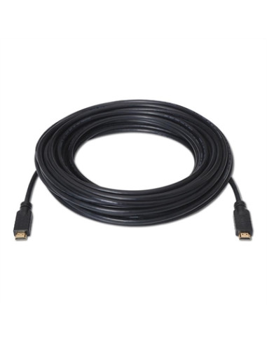 Cable hdmi nanocable hec con repetidor 30m -  macho - macho -  negro