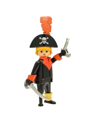 Figura plastoy playmobil el pirata estatua resina collectoys