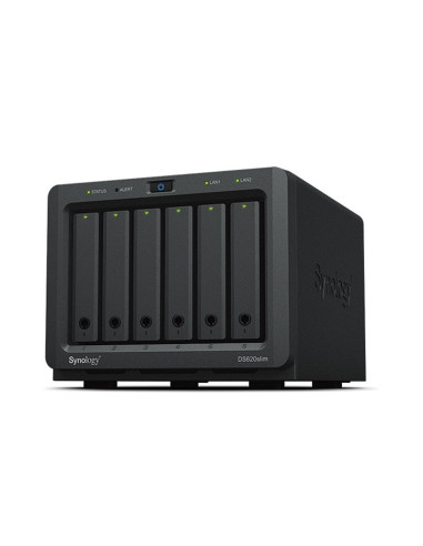 Servidor nas synology ds620slim 6bay 2.5pulgadas 2.0ghz dc ext2x gbe 2 x usb 3.0