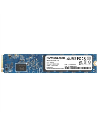 Disco duro interno solido ssd synology 800 gb snv3510 - 800g