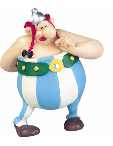 Figura plastoy asterix & obelix obelix enamorado pvc