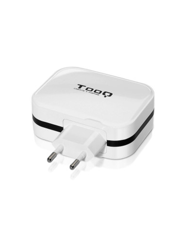 Cargador pared tooq tqwc - 1sc04wt usb - c + usb a 27w blanco