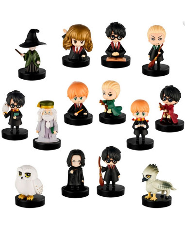 Figuras con sello harry potter s2 pack 2 caja ventana 5cm aleatorio