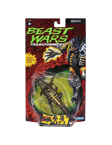 Figura hasbro transformers gen beast wars vintage iguanas