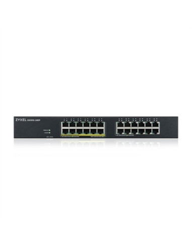 Switch 24 puertos zyxel gs1915 - 24ep - eu0101f 100 - 1000 gigabit ethernet 12 puertos poe