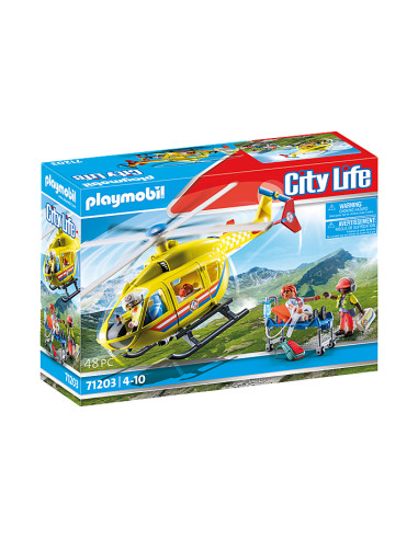 Playmobil helicoptero de rescate