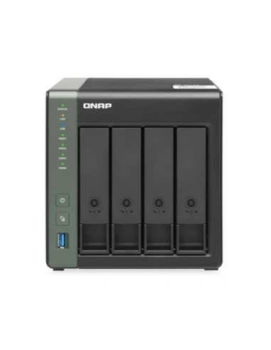 Servidor nas qnap ts - 431x3 - 4g 4xhdd - bay 1x10gb sfp+ 1x2.5gb