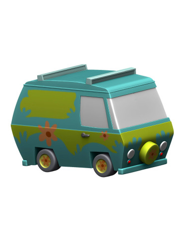 Figura hucha plastoy scooby doo chibi furgoneta mystery machine