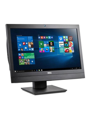 Ordenador aio reacondicionado dell optiplex 7440 24pulgadas full hd - i5 - 6th - 8gb - 128gb ssd - win10 pro - grado c