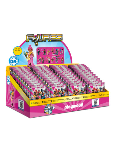 Playmobil desk display figuras niña x 48 (serie 24)