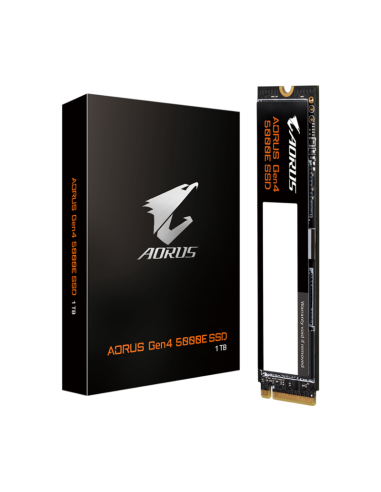 Disco duro  interno ssd gigabyte aorus 1tb 5000e nvme