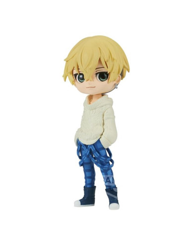 Figura banpresto q posket tokyo revengers plain clothes chifuyu matsuno ver.a 14cm