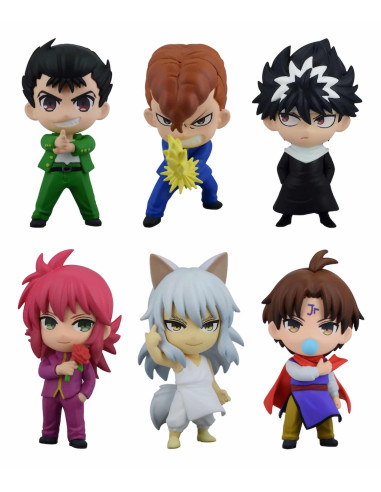 Surtido 6 figuras good smile company yu yu hakusho mini figure collection