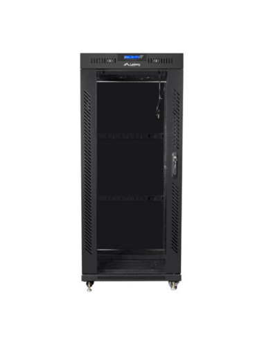 Armario lanberg rack 19pulgadas 22u 800x1000 negro