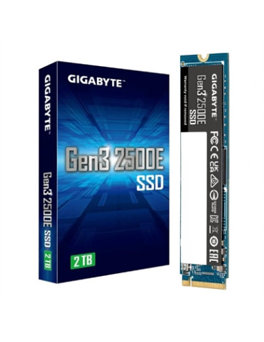 Disco duro m2 ssd gigabyte gen3 2500e 2tb pcie 3.0x4 nvme 1.3