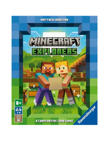 Juego de mesa ravensburger minecraft explores