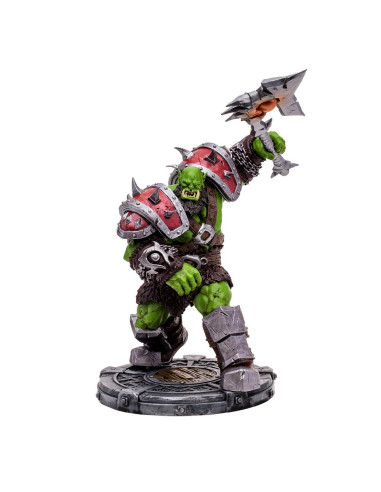 Figura mcfarlane toys world of warcraft orc warrior & orc shaman 15cm