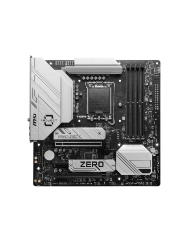 Placa base msi b760m project zero 1700 matx 4xddr5