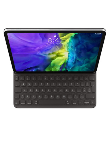 Teclado apple smart keyboard para ipad pro 11 y ipad air negro inalambrico