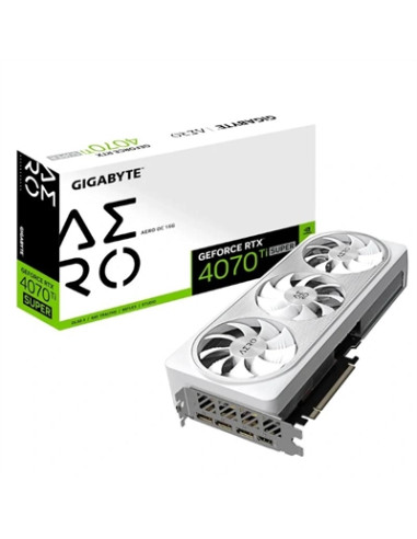 Tarjeta grafica gigabyte nvidia rtx 4070 ti super aero oc 16g