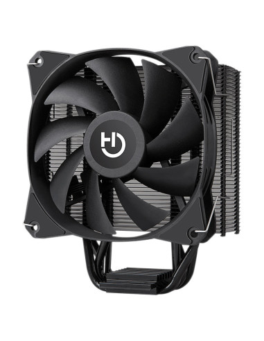 Ventilador disipador cpu hiditec c12 pwm 120mm pwm black