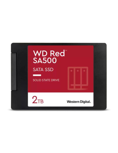 Disco duro interno ssd wd western digital red wds200t2r0a 2tb 2.5pulgadas sata 3