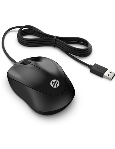 Mouse raton hp usb 1000 negro