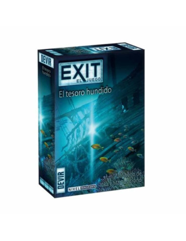 Juego de mesa devir exit 7 el tesoro hundido