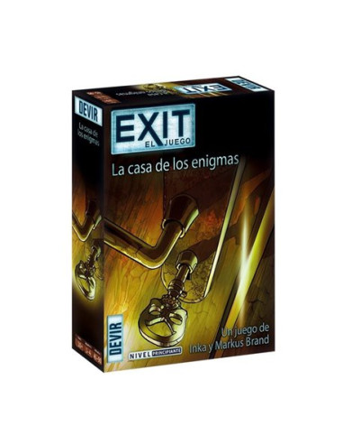 Juego de mesa devir exit 12 la casa de los enigmas