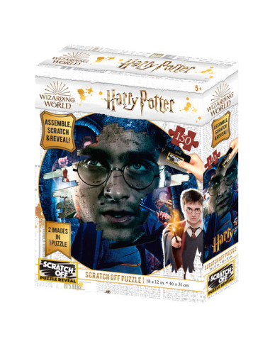 Puzzle para rascar harry potter harry potter 150 piezas