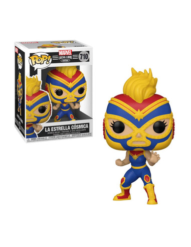 Funko pop marvel luchadores capitana marvel 53872