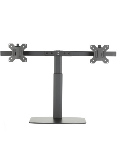 Soporte de mesa ewent ew1538 con resorte de gas para 2 monitores de hasta 27pulgadas