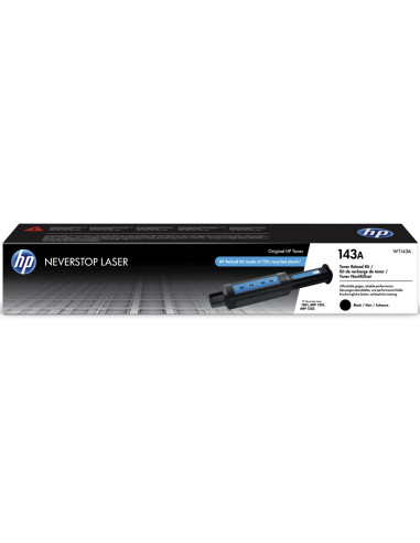 Kit recarga toner original hp neverstop 143a negro