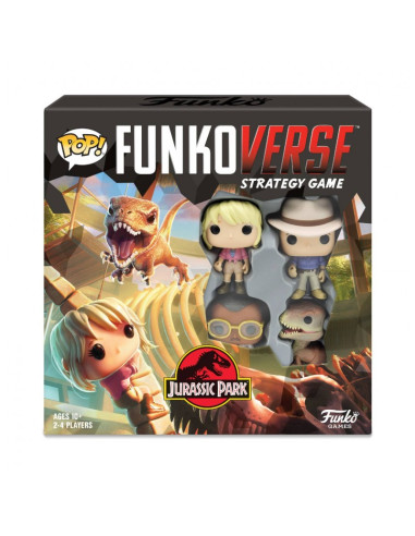 Juego de mesa funkoverse jurassic park edicion 100 version ingles