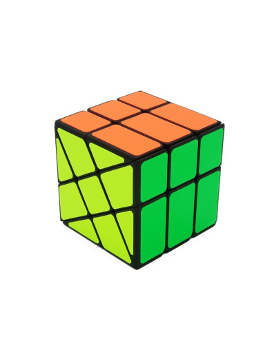 Cubo de rubik qiyi windmill 3x3 negro