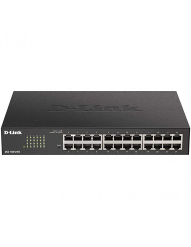 Switch d - link 24 puertos gestionable gigabit ethernet 10 - 100 - 1000 easysmart