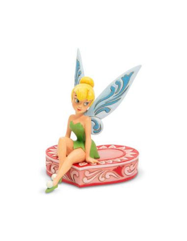 Figura enesco disney peter pan campanilla sentada