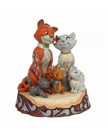 Figura enesco disney familia aristogatos