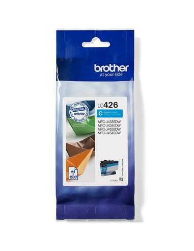 Cartucho tinta brother lc426c cian 1500 paginas