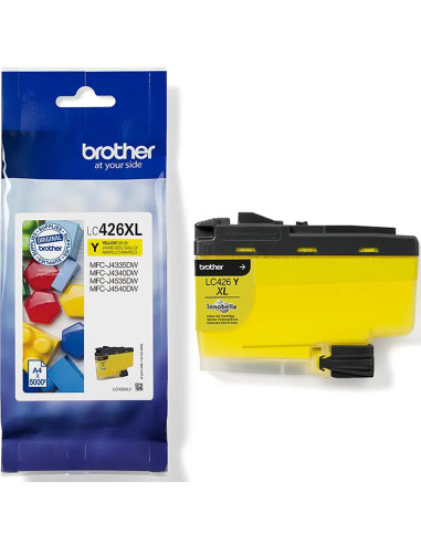 Cartucho tinta brother lc426xly amarillo 5000 paginas