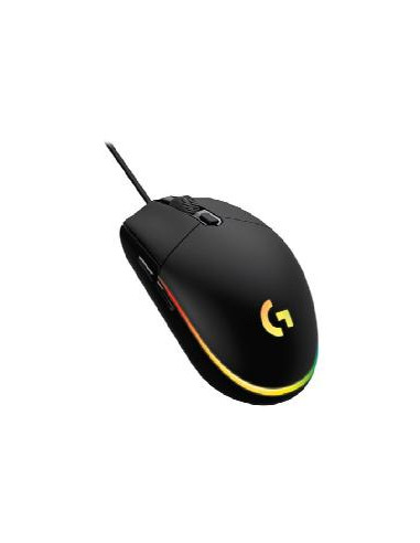 Mouse raton logitech g203 lightsync negro gaming 8.000 dpi 6 botones