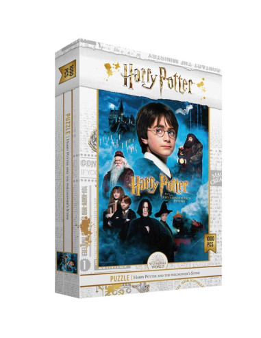 Puzle asmodee 1000 piezas harry potter y la piedra filosofal pegi 14