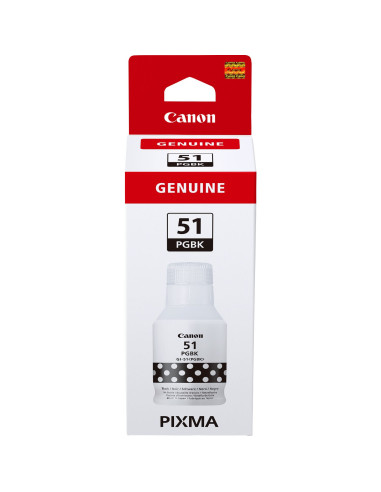 Cartucho tinta canon negro gi - 51pgbk 135ml pixma 6000 paginas