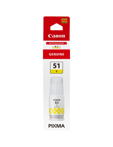 Cartucho tinta canon amarillo gi - 51y 70ml 7700 paginas