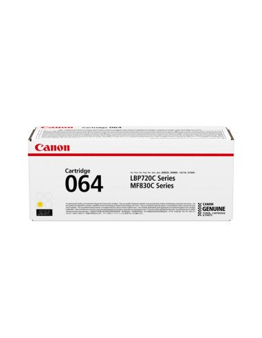 Toner canon 064 amarillo 5000 paginas