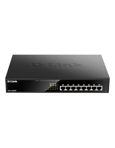 Switch d - link 8 puertos gigabit max poe